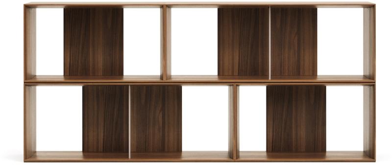 Litto Bogreol i Mørk Natur - Elegant Nordisk Design