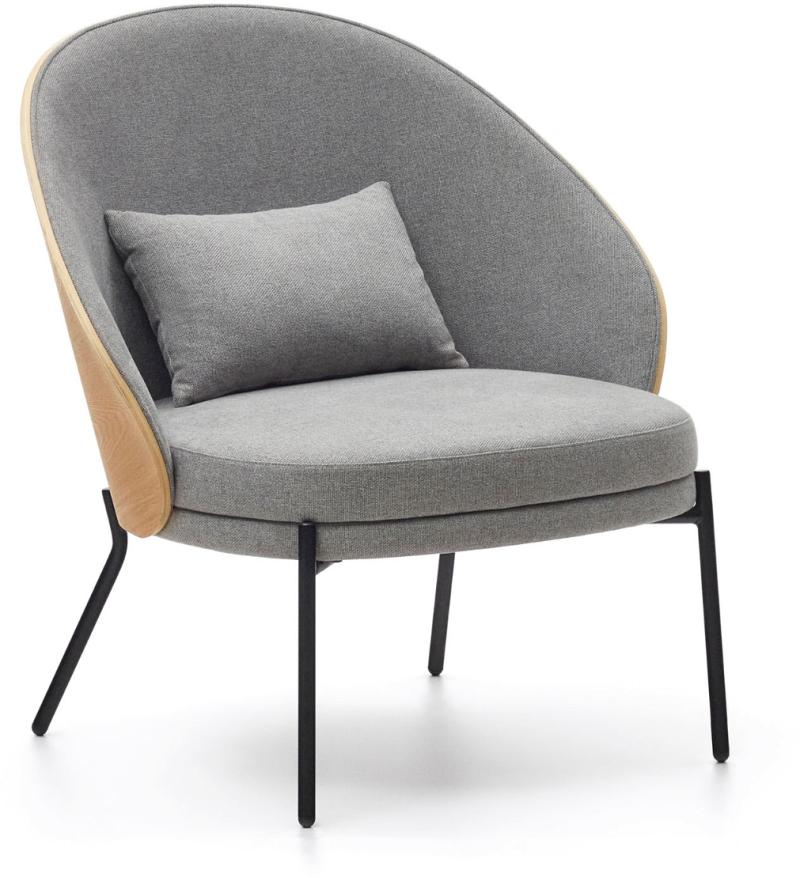 Eamy Lænestol i Grå Chenille - Stil og Komfort
