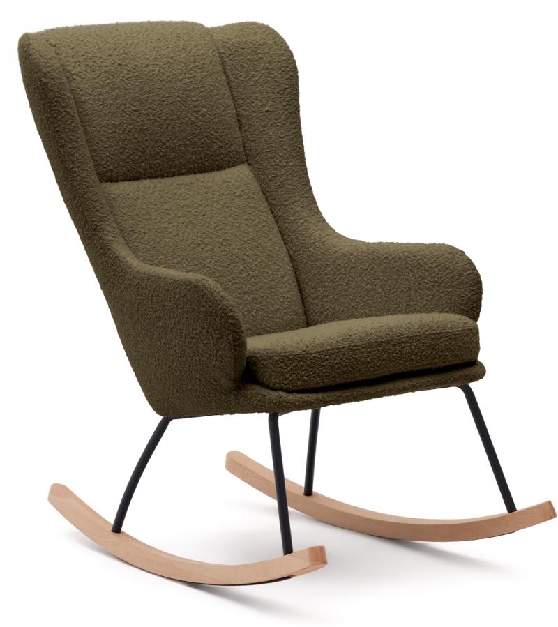 Maustin Gyngestol i Grøn - Elegant Nordisk Design