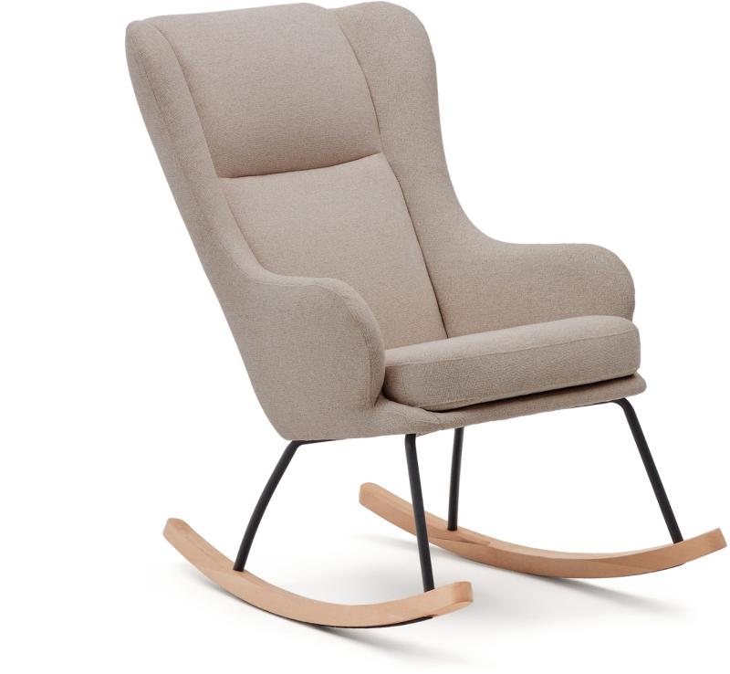 Maustin Gyngestol i Beige – Elegant Design til Dit Hjem