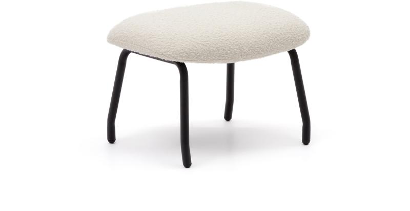Belina Fodstøtte i Hvid – Elegant Design til Dit Hjem