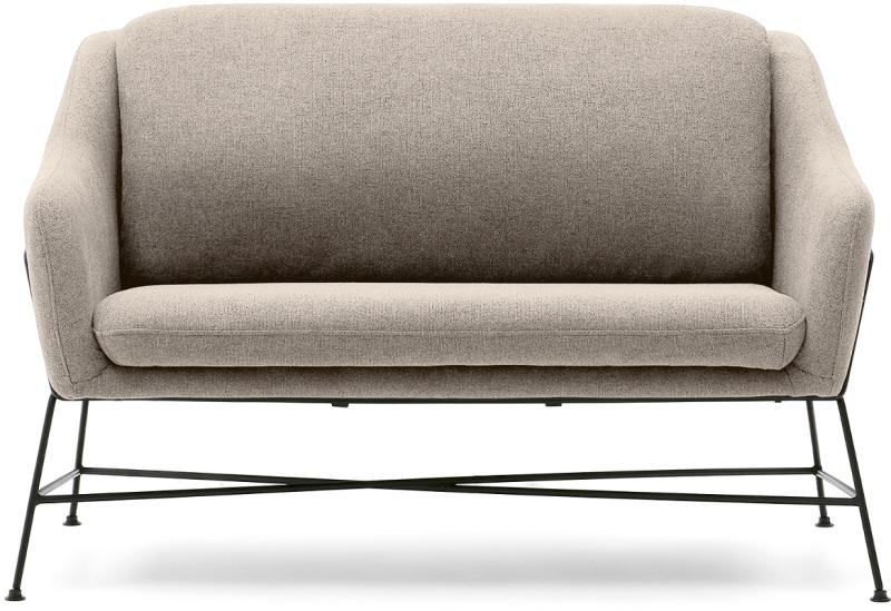 Brida 2-personers Sofa i Beige - Stilrent Design til Stuen