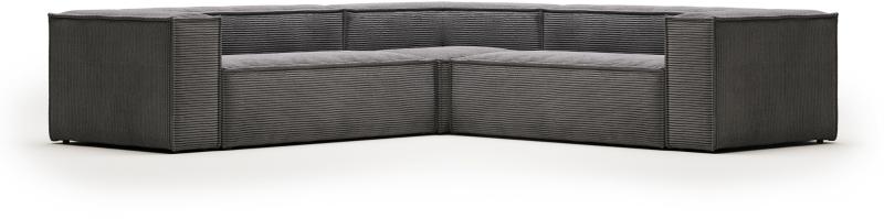 Blok Hjørnesofa i Grå - Elegant og Indbydende Design