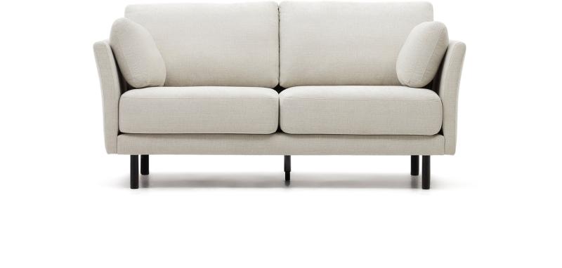 Gilma 2-personers Sofa i Grå og Sort - Tidløs Elegance