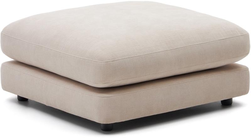 Gala Puf i Beige - Elegant og Komfortabel Indretning