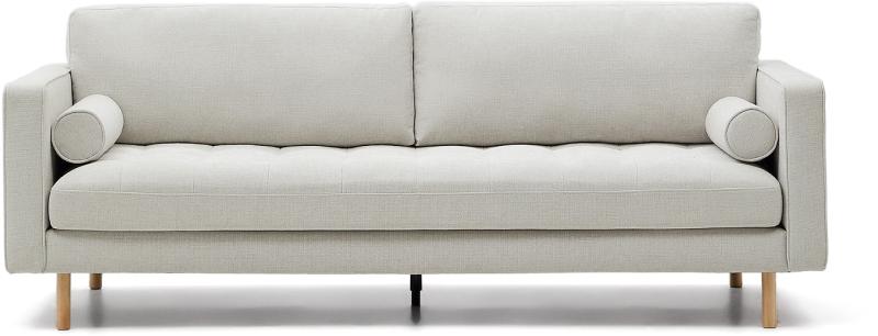 Bogart 3-personers Sofa i Grå Natur - Elegant Design