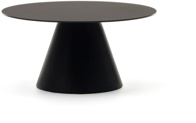 Wilshire Sofabord i Sort - Elegant Design med Glas og Metal