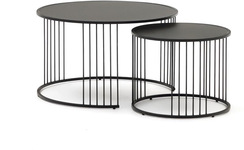 Hadar Sidebord i Sort - Elegant og Funktionelt Design