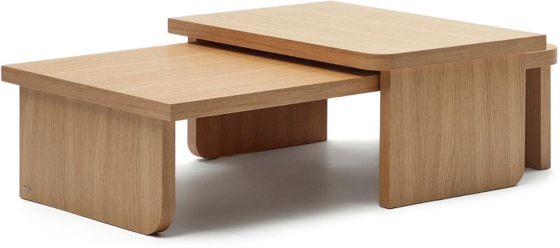 Elegant Oaq Sofabord i Brun fra Kave Home - Tidsløs Stil