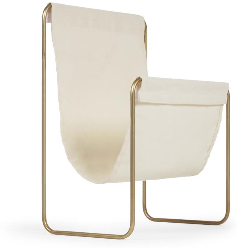 Siana Magasinholder i Beige - Elegant Opbevaring til Magasiner