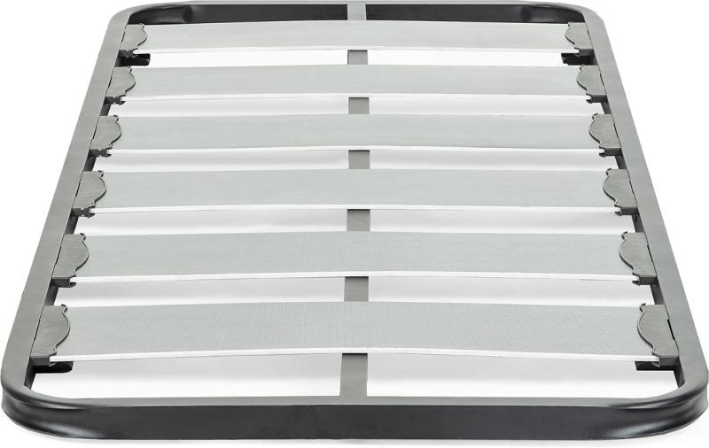 Talo Sengeramme i Grå Metal - Elegant Design til Soveværelset