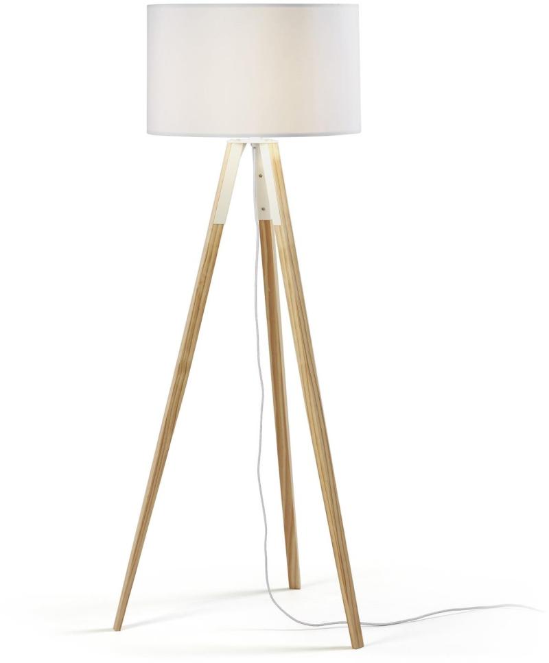 Iguazu Gulvlampe i Hvid Natur - Elegant Belysning til Dit Hjem
