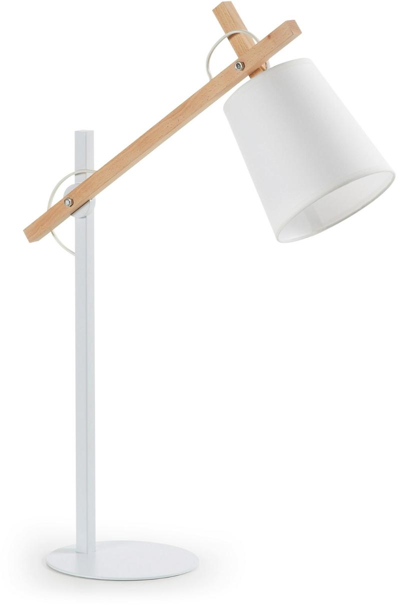 Kosta Bordlampe i Hvid og Natur - Moderne Design
