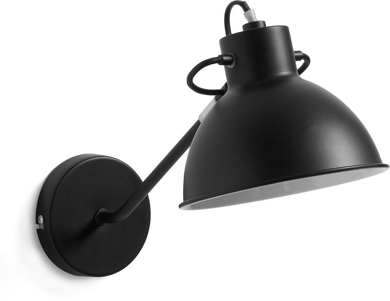 Offelis Væglampe i Sort - Vintage Nordisk Design