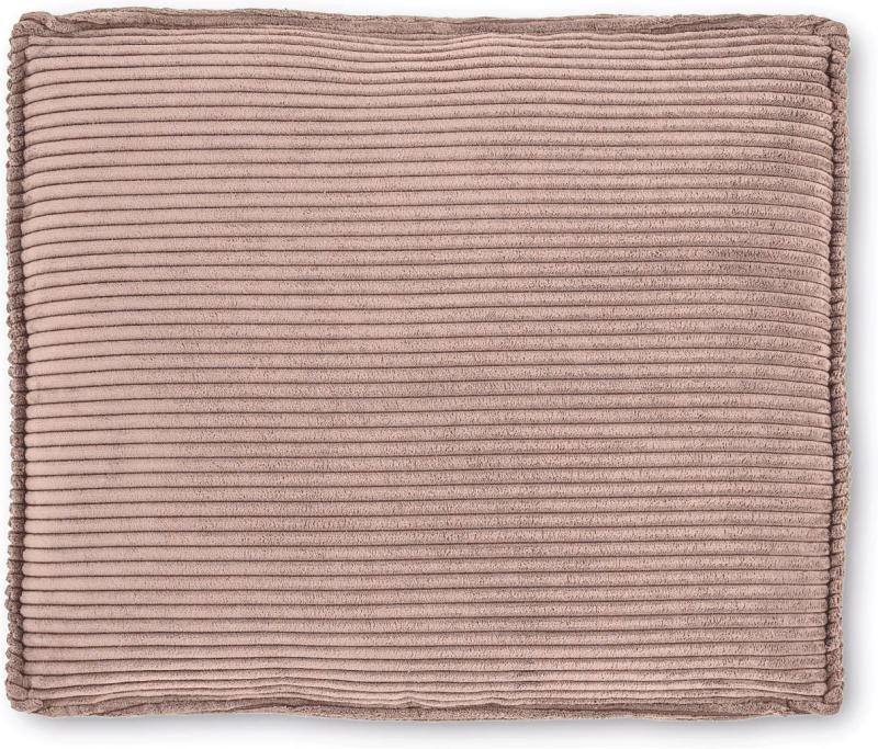 Blok Sofa Pude i Lyserød Fløjl - Komfort og Hygge