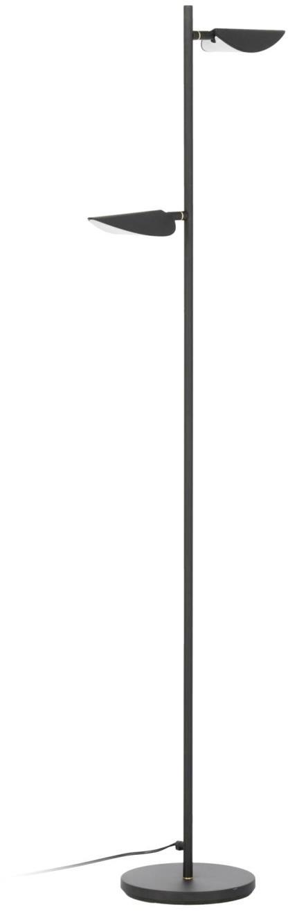 Veleira Sort Gulvlampe - Elegant Belysning til Hjemmet