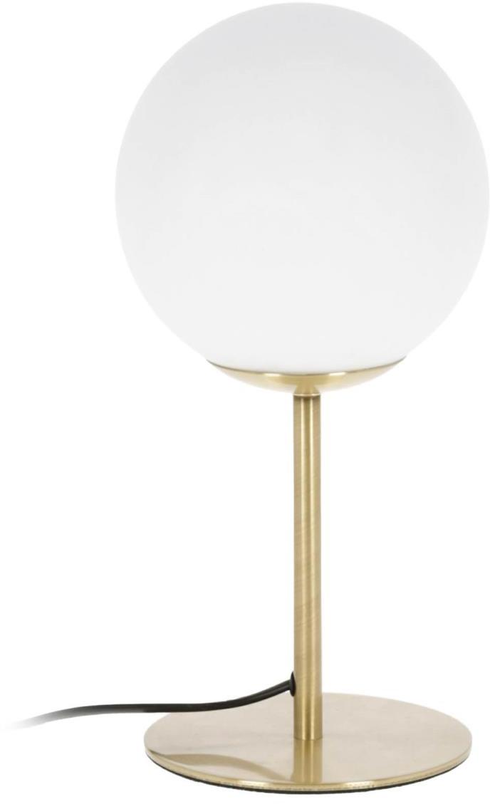 Mahala Bordlampe i Hvid og Guld - Elegant Belysning