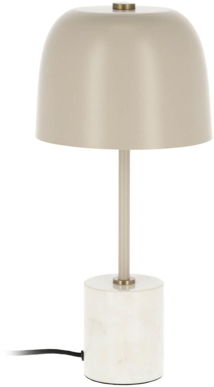 Alish Beige Bordlampe - Elegant Belysning til Dit Hjem