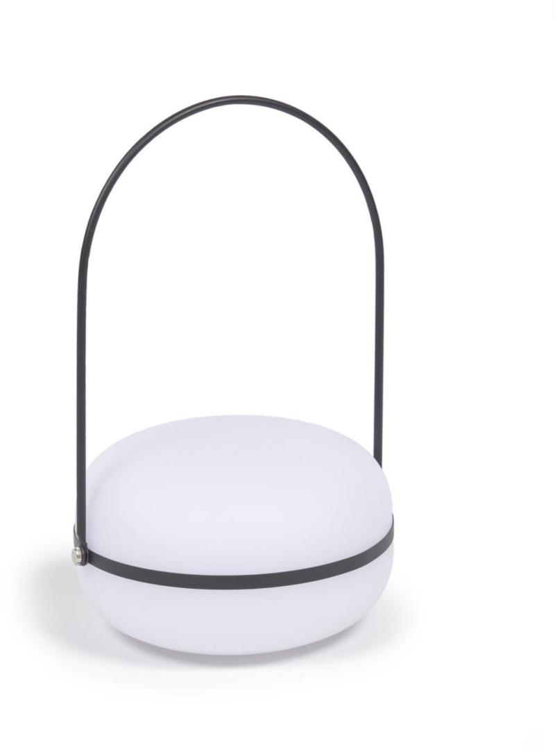 Bærbar Tea Bordlampe i Sort - Praktisk Belysning