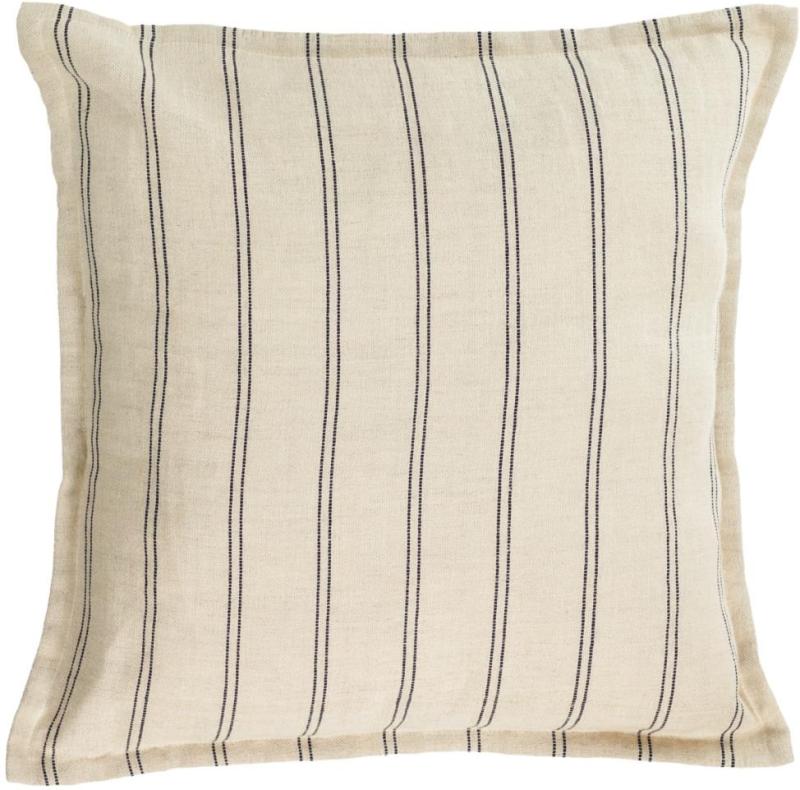 Emeli Pudebetræk Beige og Sort 45x45 cm