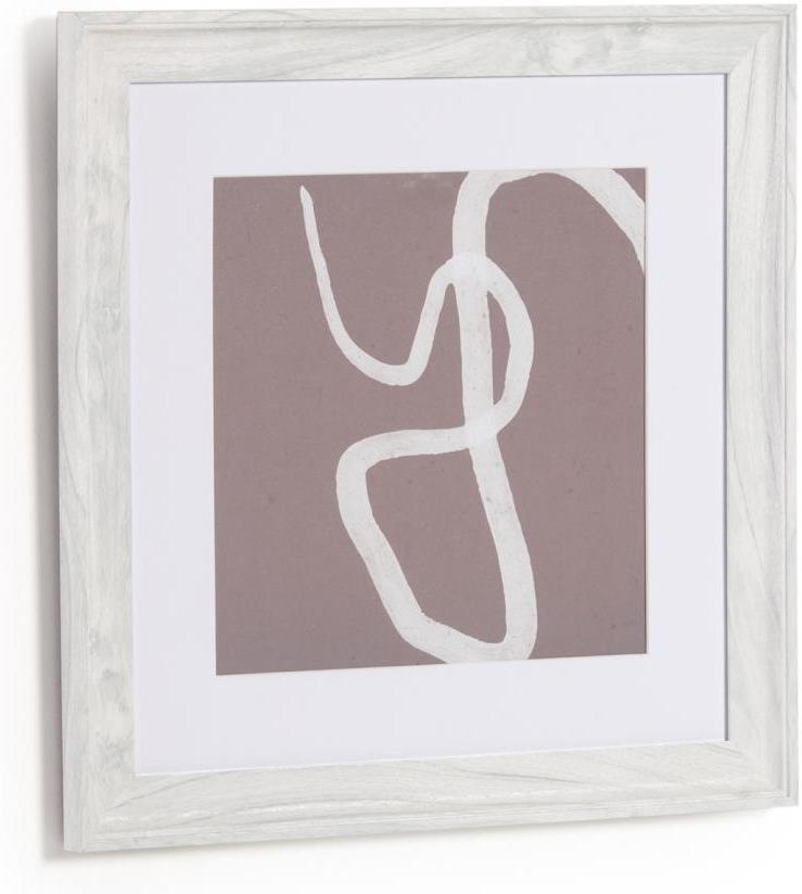 Llucia Illustrationer Med Rammer Brun H40x40x1