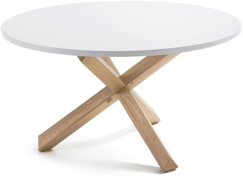 Lotus Spisebord i Hvid Natur – Elegant til Dit Hjem