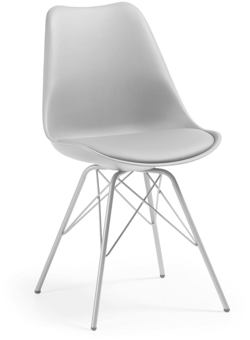 Ralf Spisebordsstol i Grå – Elegant Nordisk Design