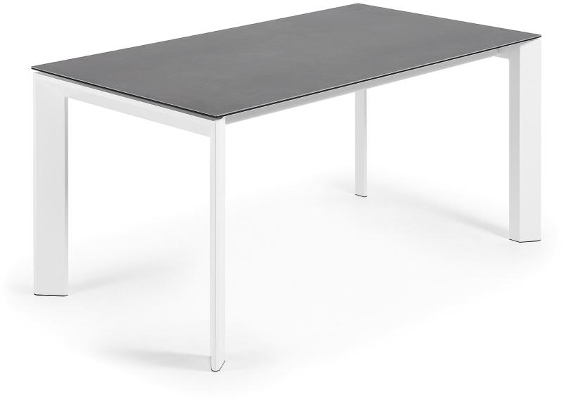 Axis  Spiseborde Med Udtræk  Mørkegrå Hvid  H76x160x90