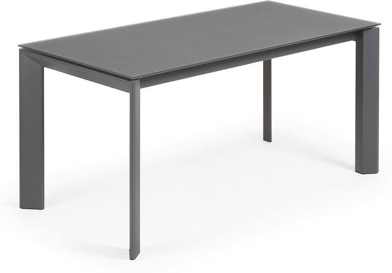 Axis Spisebord med Udtræk - Lysegrå og Mørkegrå Elegance