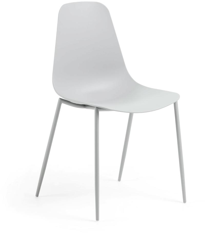 Whatts Spisebordsstol i Grå - Elegant Design til Hjemmet