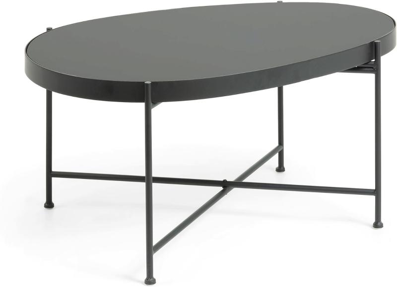Marlet Sofabord Sort H38x82x55 Glas