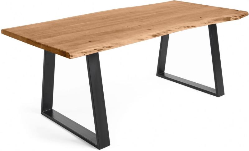 Alaia  Plankebord  Natur Sort  H75x160x90    Massivt Træ