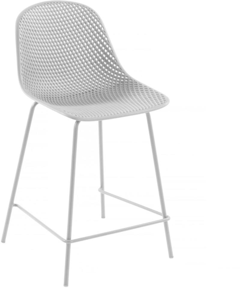 Quinby Barstol Hvid H97x49x49 Plast