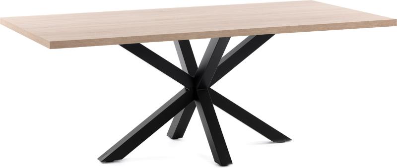 New Argo Spisebord i Natur Sort - Elegant Design