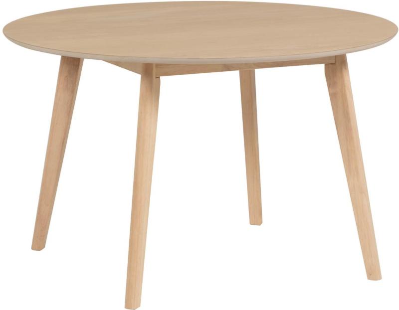 Batilde Spisebord i Natur - Rundt Design til Dit Hjem