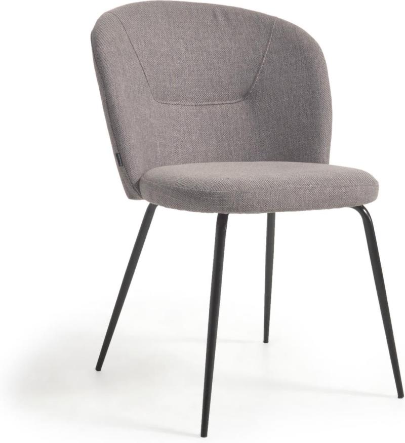 Anoha  Spisebordsstol  Grå  Stof