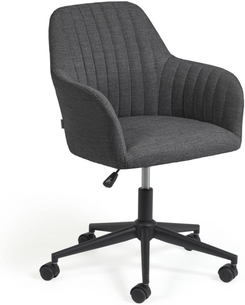 Madina Kontorstol i Mørkegrå - Ergonomisk Komfort