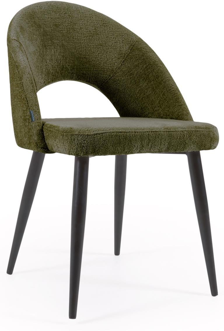Mael Spisebordsstol i Grøn og Sort - Elegant Design