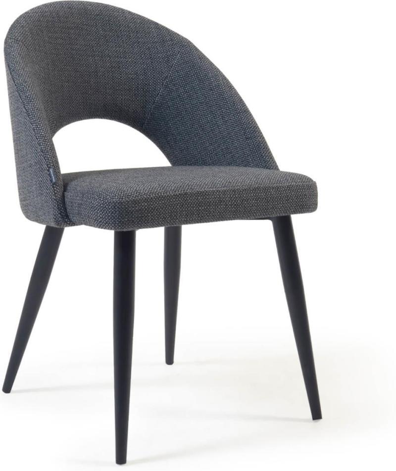 Mael Spisebordsstol i Mørkegrå - Stil og Komfort!