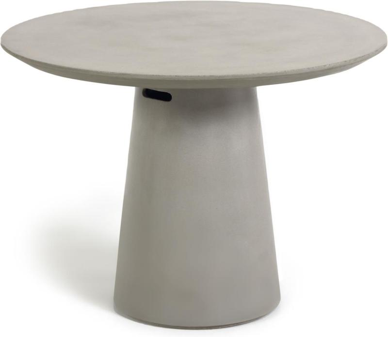 Itai Udendørs Spisebord Natur H74x120x120 Cement