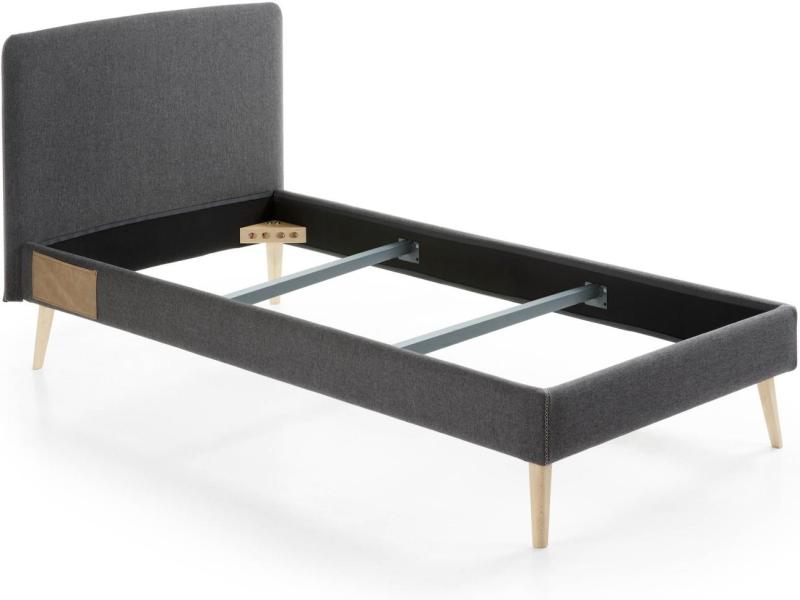 Dyla Enkeltseng i Sort - Moderne Design og Komfort