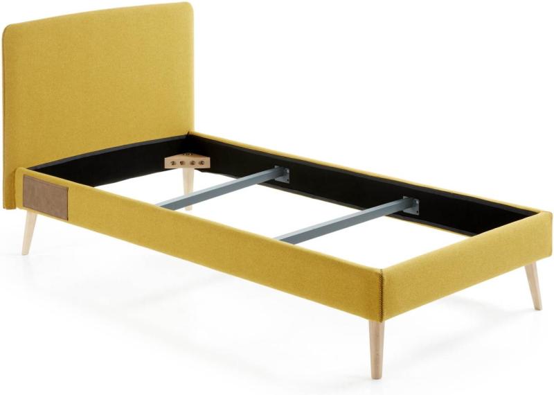 Dyla Enkeltseng Sennep H96x108x203 Stof