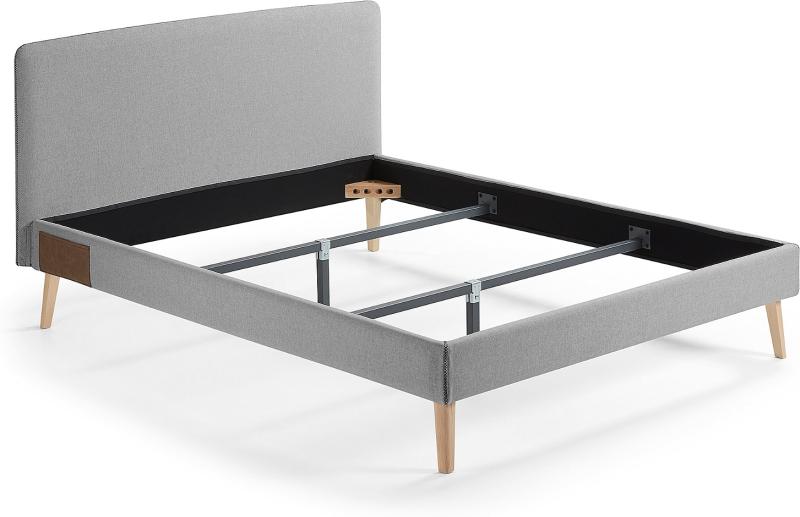 Dyla Dobbeltseng i Grå - Elegant og Moderne Design