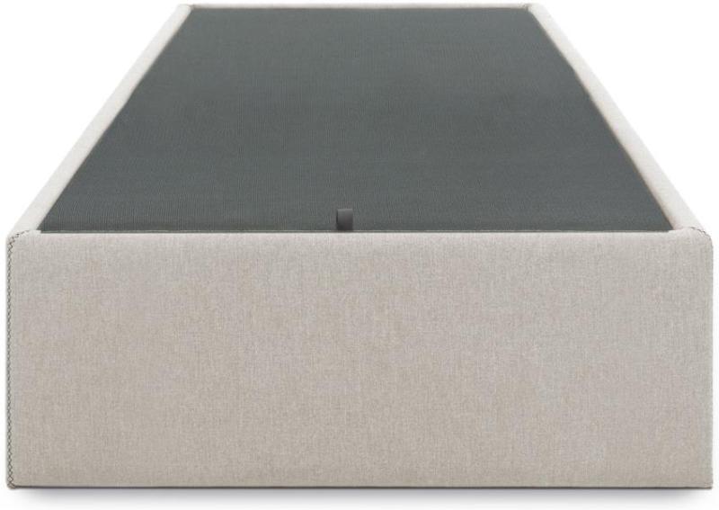 Matters Sengebund med Opbevaring i Beige og Sort