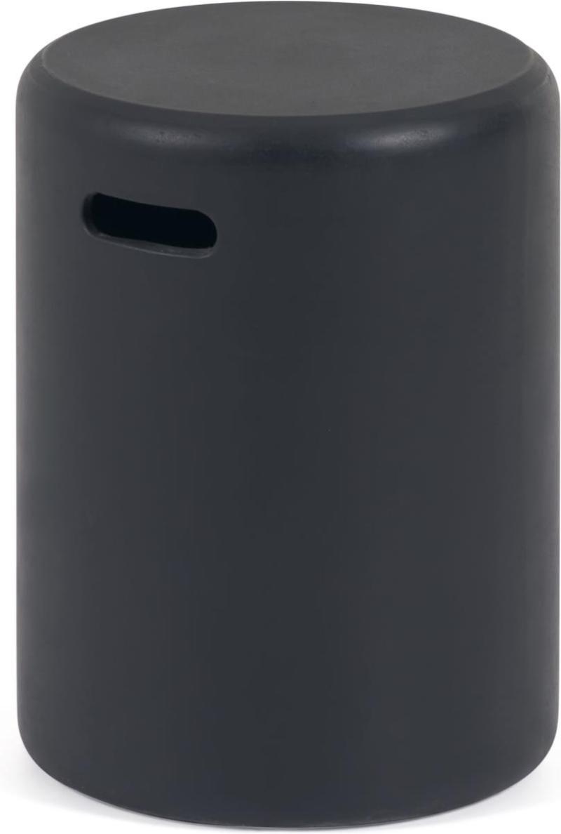 Taimi Udendørs Sidebord Sort H45x35x35 Cement