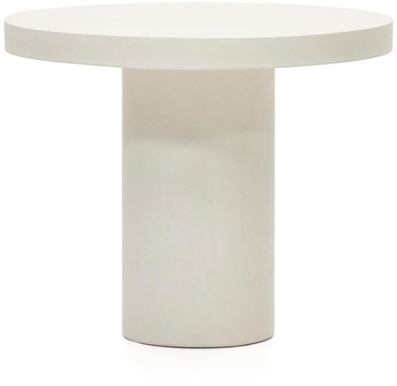 Aiguablava Udendørs Bord i Hvid Cement - Minimalistisk Design