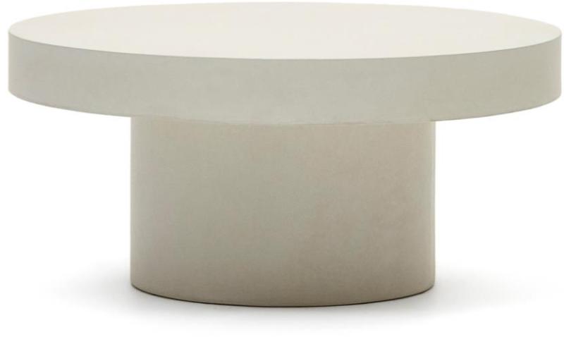 Aiguablava Udendørs Sofabord i Hvid - Minimalistisk Design