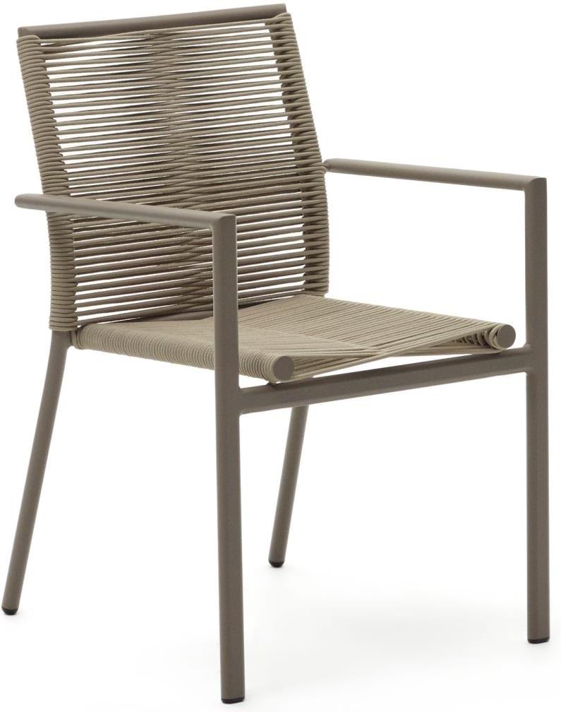 Culip Udendørs Stol i Brun Beige - Perfekt til Haven!