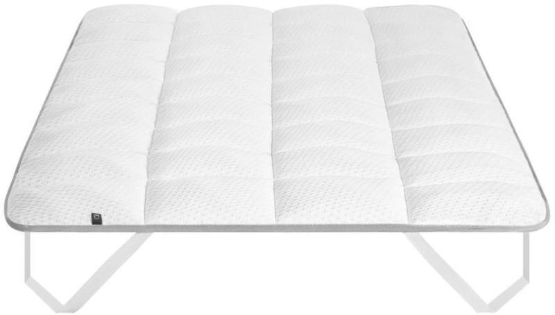 Freya Topmadras i Hvid - Komfortabel Memoryskum 90x200 cm