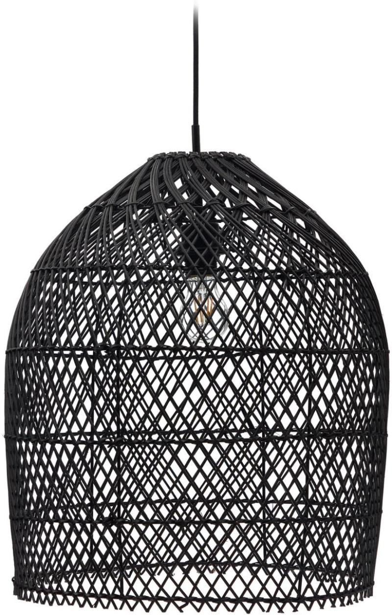 Domitila Pendel Lampe Sort H52x44x44